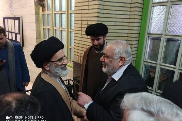 دیدار دکتر محمد بنائیان سفید با حضرت حجت الاسلام دکتر سید رضا تقوی